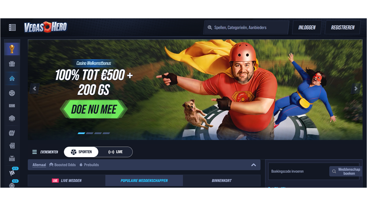 Vegashero Casino Online